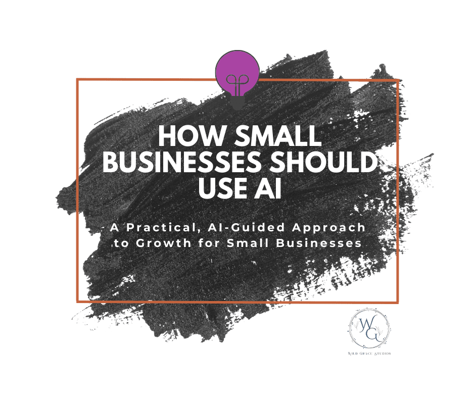 signs your small business Wild Grace Studios